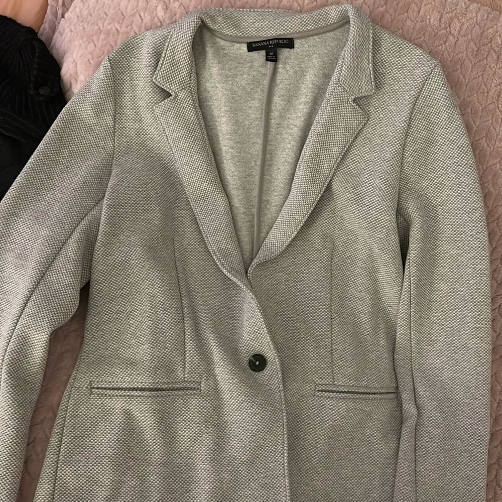Casual knit - unstructured blazer